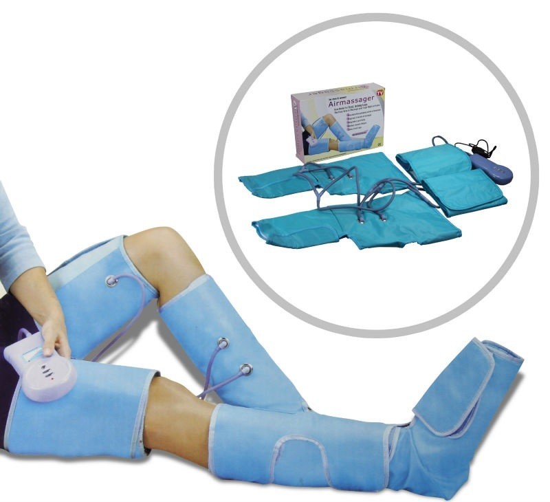 Пневмомассажер для прессотерапии ног Airmassager :: Красота и здоровье