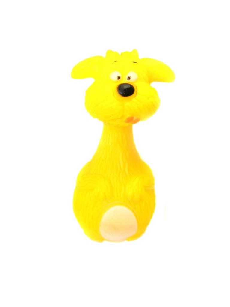 Виниловая игрушка-пищалка для собак Чокнутая Зверюшка, 13.5 см :: Товары для дома