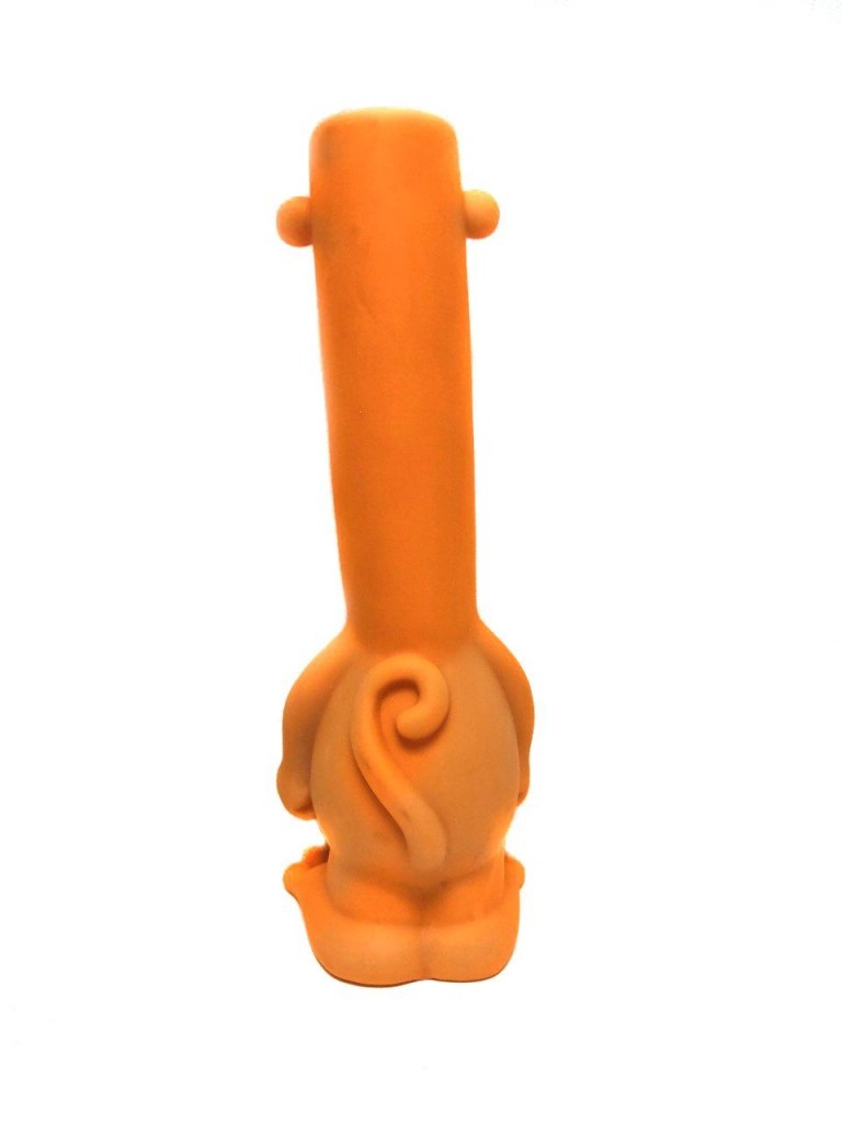 Виниловая игрушка-пищалка для собак Длинная Мартышка, 25 см :: Товары для дома
