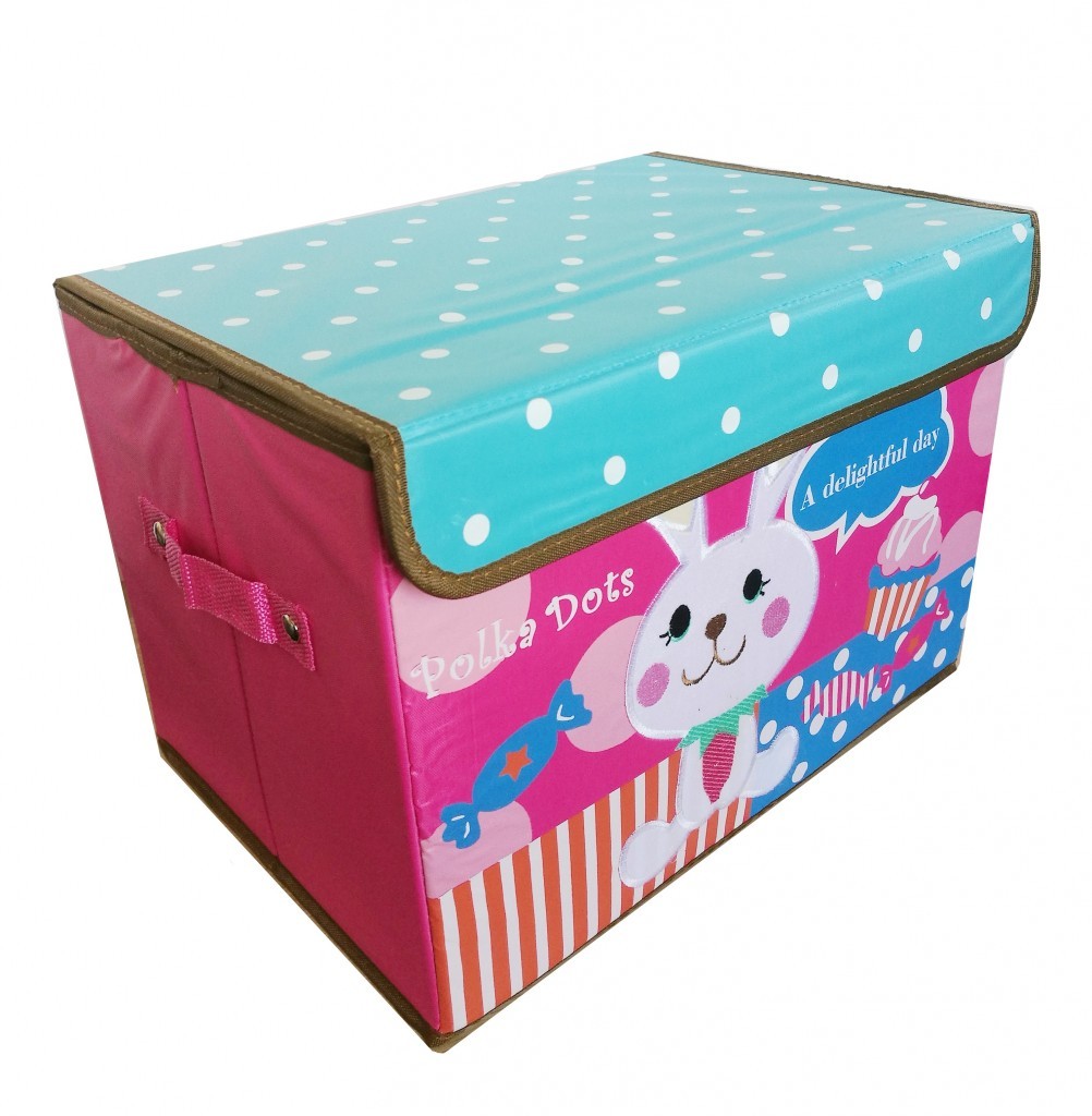 Складной детский короб для хранения игрушек, 37х26х26 см :: Товары для дома