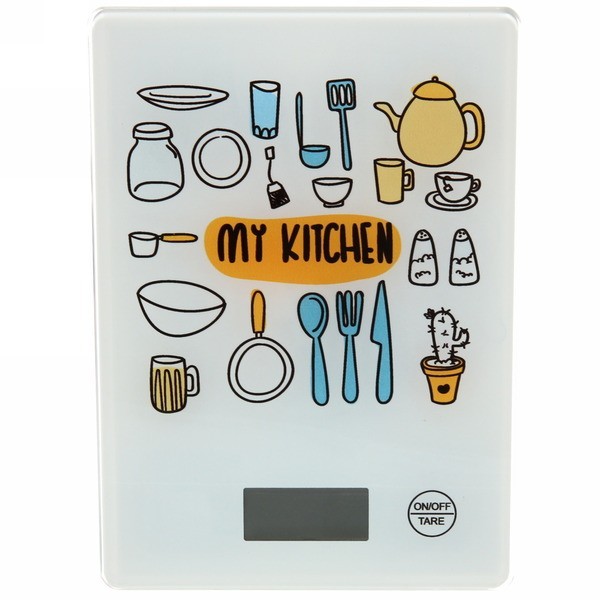 Кухонные весы Touch Screen Kitchen Scale LBS-6032,  до 5 кг :: Товары для дома