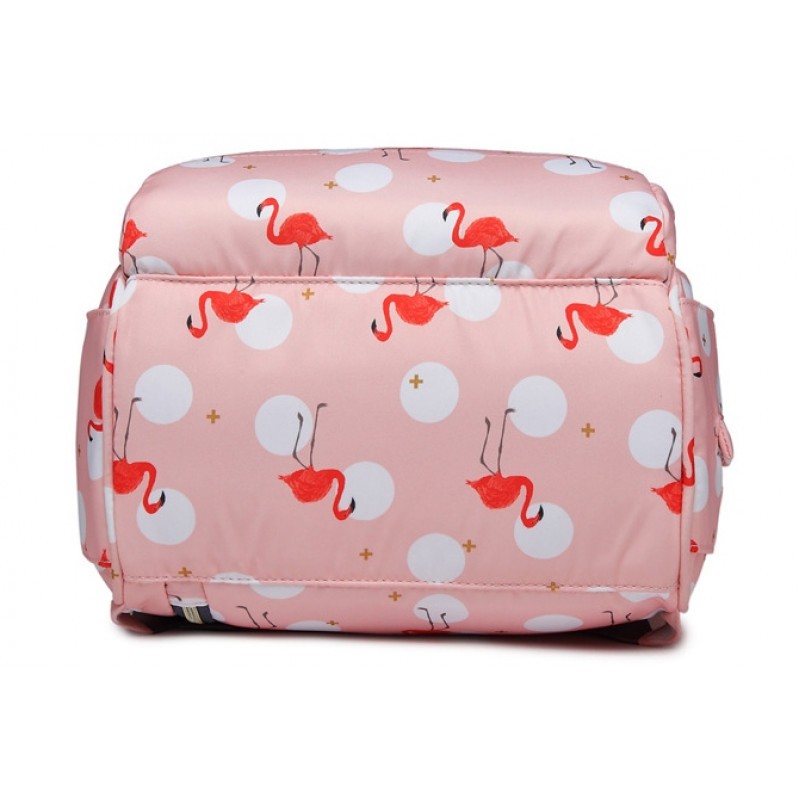 Сумка-рюкзак для мамы Mummy Bag Фламинго :: Товары для дома