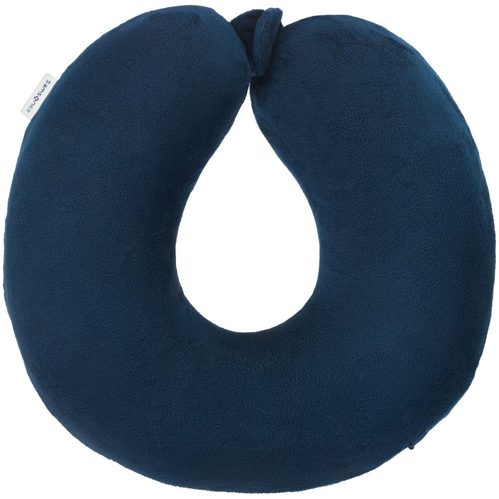 Подушка для путешествий с застёжкой-кнопкой U-Neck Pillow :: Товары для дома