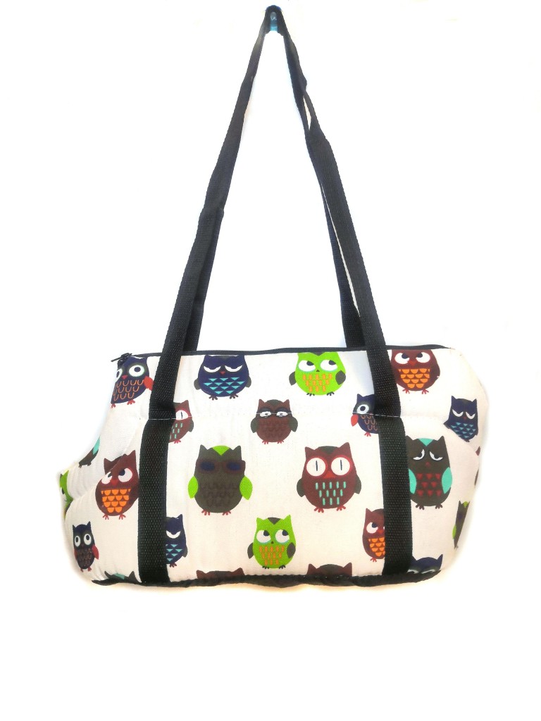 Мягкая сумка-переноска для собак Совушка, 36х24х20 см :: Товары для дома