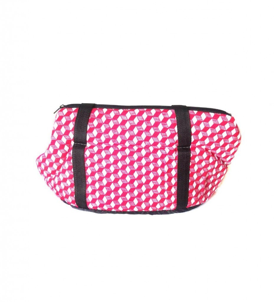 Мягкая сумка-переноска для собак Кубики, 36х24х20 см :: Товары для дома