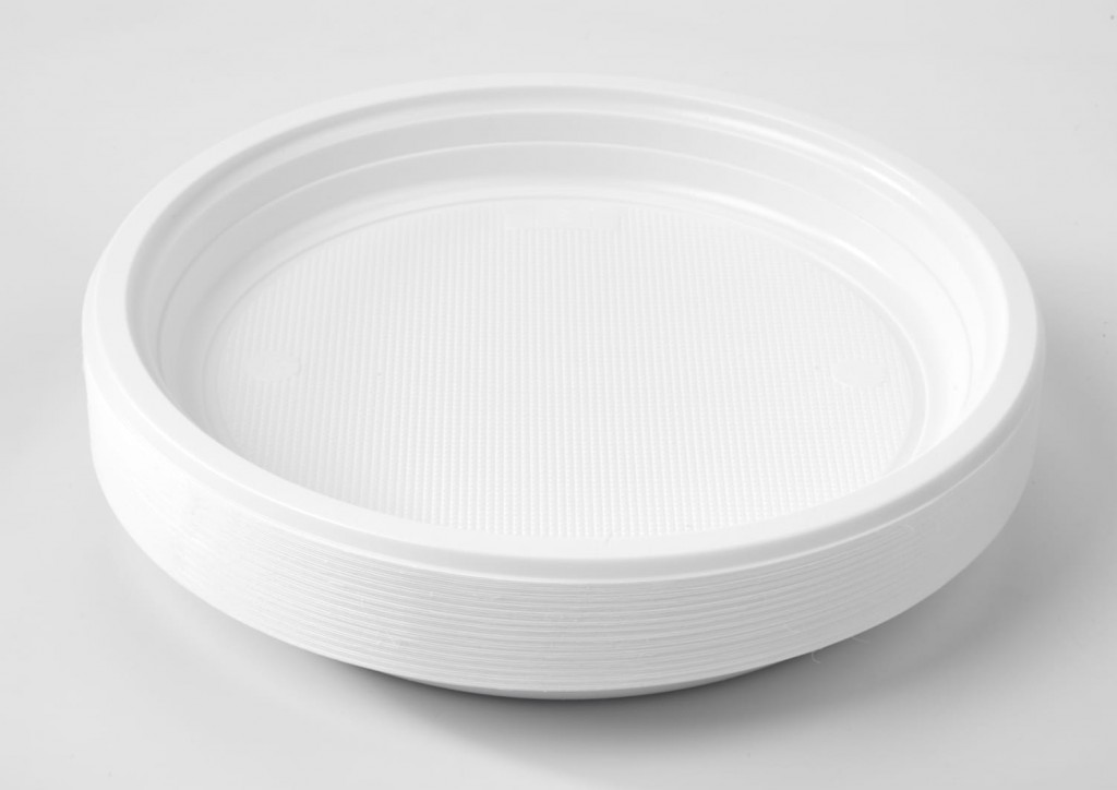 Бессекционная тарелка Р ПС D=20.5 см, 100 шт :: Товары для дома