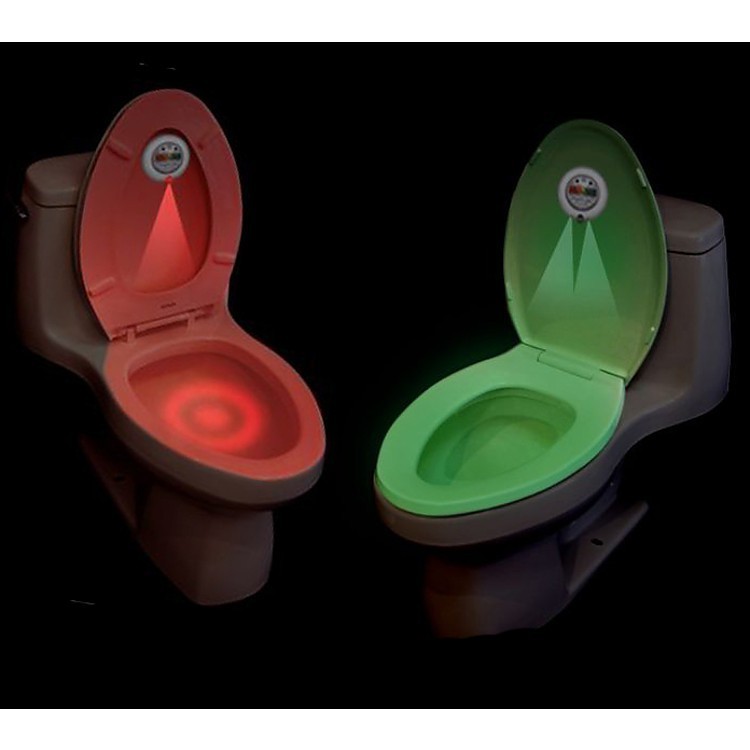 LED Подсветка для унитаза с датчиком движения освещение туалета :: Товары для дома