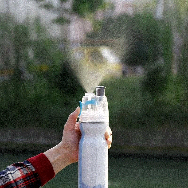 Велосипедная бутылка для воды с пульверизатором, 750 мл :: Товары для дома