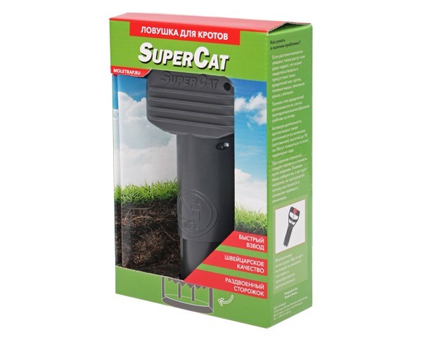 Кротоловка SuperCat Vole trap :: Товары для дома