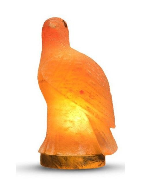 Солевая лампа Птица 1 Himalayan Salt Lamp Bird Shape 1 :: Товары для дома