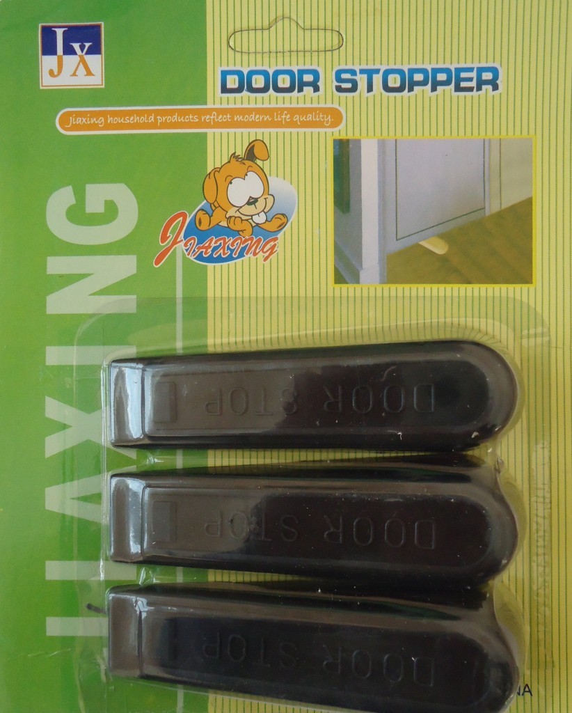 Пластмассовый дверной ограничитель DOOR STOPPER, 3 шт :: Товары для дома