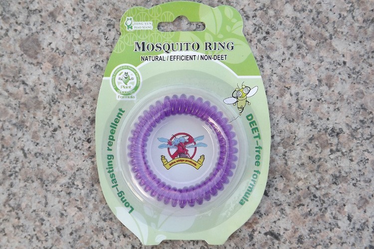Браслет репеллентный от комаров , москитов  и мошек Mosquito Ring :: Товары для дома