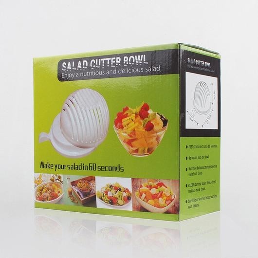 Салатница-овощерезка 2 в 1 Salad Cutter Bowl :: Товары для дома