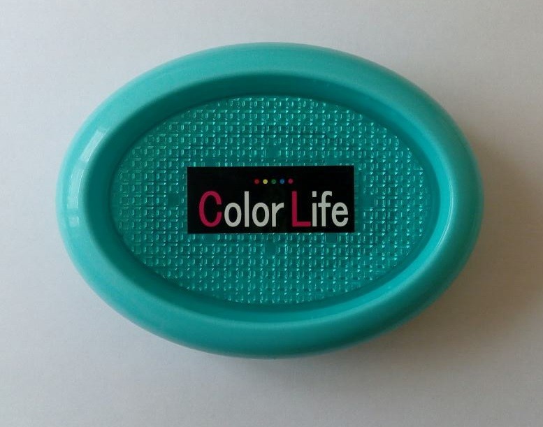Овальная мыльница со сборником влаги Color Life :: Товары для дома