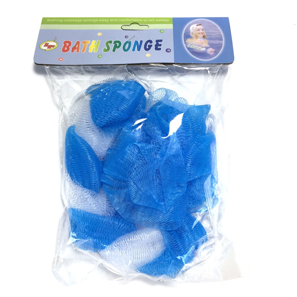 Набор синтетических мочалок Bath Sponge, 2 шт :: Товары для дома
