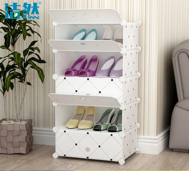 Складной шкаф для обуви в прихожую на 5 полок :: Товары для дома