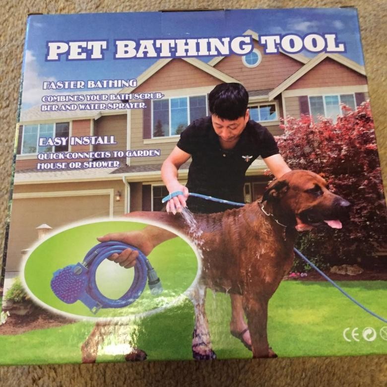 Щетка-душ для собак Pet Bathing Tool :: Товары для дома
