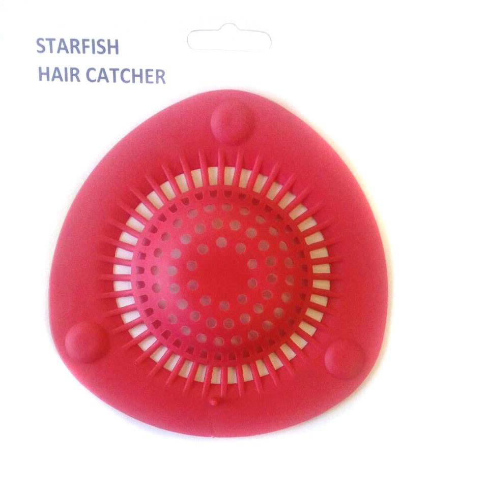 Улавливатель волос для сливного отверстия STARFISH HAIR CATCHER :: Товары для дома