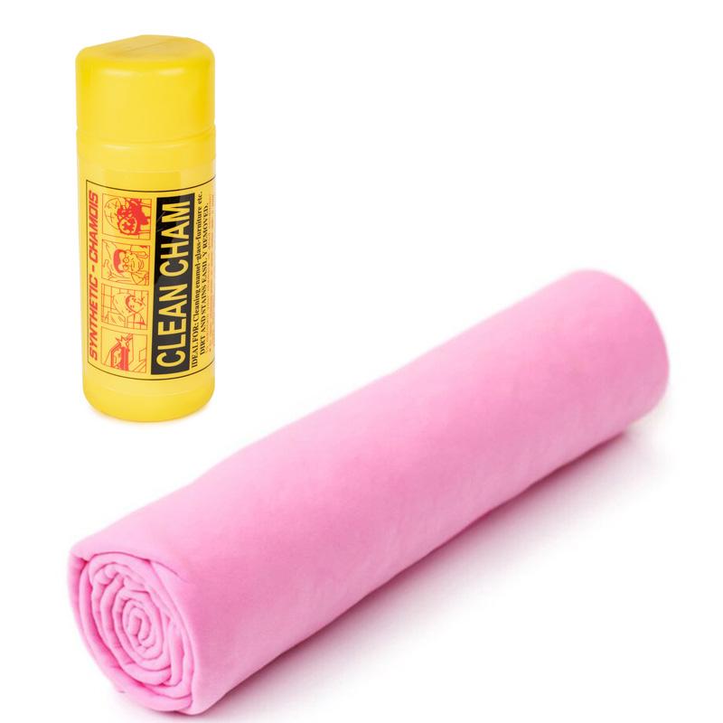 салфетка_в_тубусе_clean-cham_замшевая_цвет_розовый