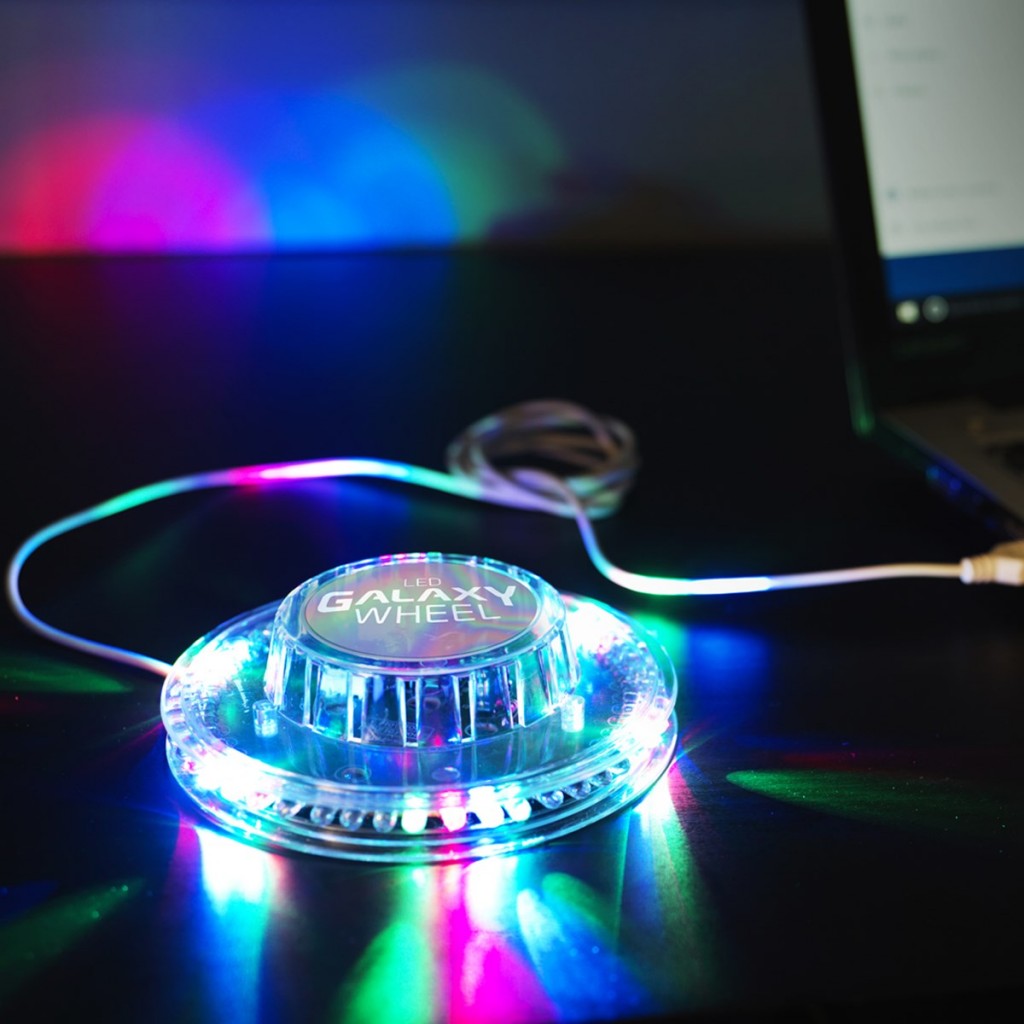 Световое диско-колесо Led Galaxy Wheel