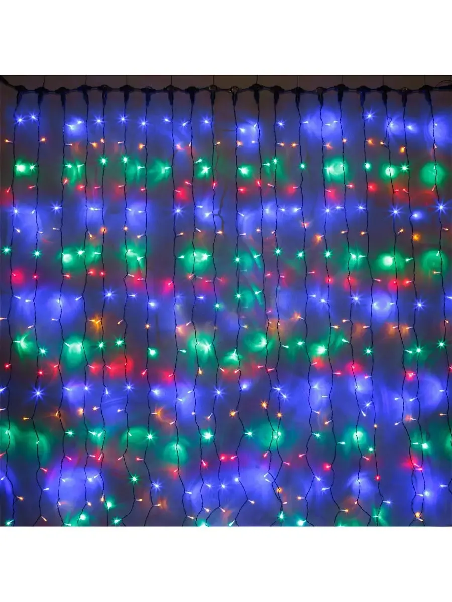 00011311 Светодиодная гирлянда Шторка 160 LED , 1.5х1.5 м.