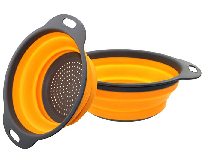 Good-service-supplier-silicone-mini-collapsible-colander