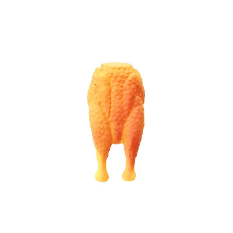 Виниловая игрушка-пищалка для собак Курица Гриль, 13 см