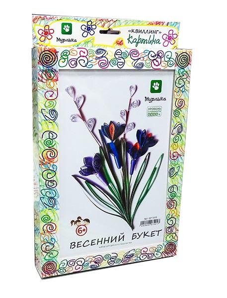 Набор для творчества QUILLING PICTURE Весенний букет