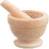 00026754 Гранитная ступка с пестиком, 10х10 см