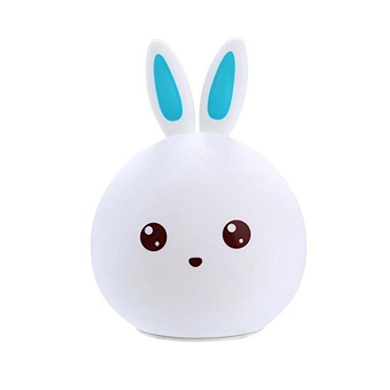 мягкий_силиконовый_ночник_colorful_silicone_lamp_зайчик_с_голубыми_ушками