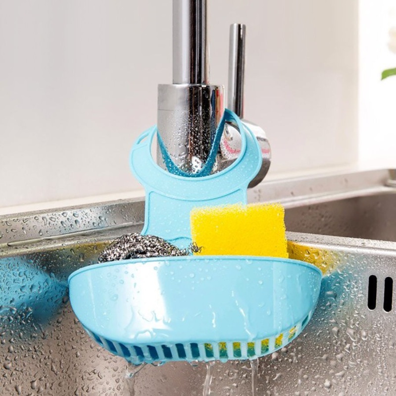 держатель_губки_pocket_hanger_цвет_голубой