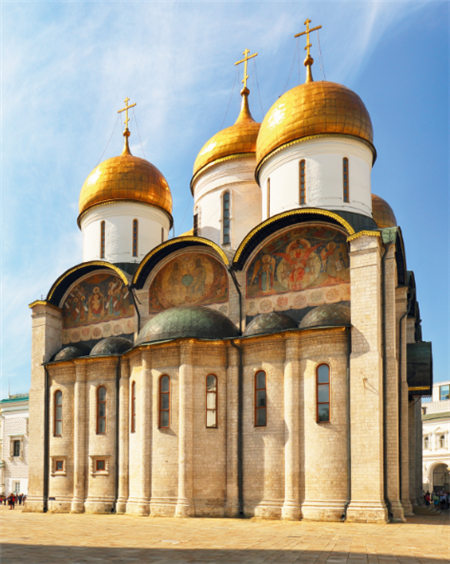 Алмазная мозаика картина стразами Успенский собор, 40х50 см