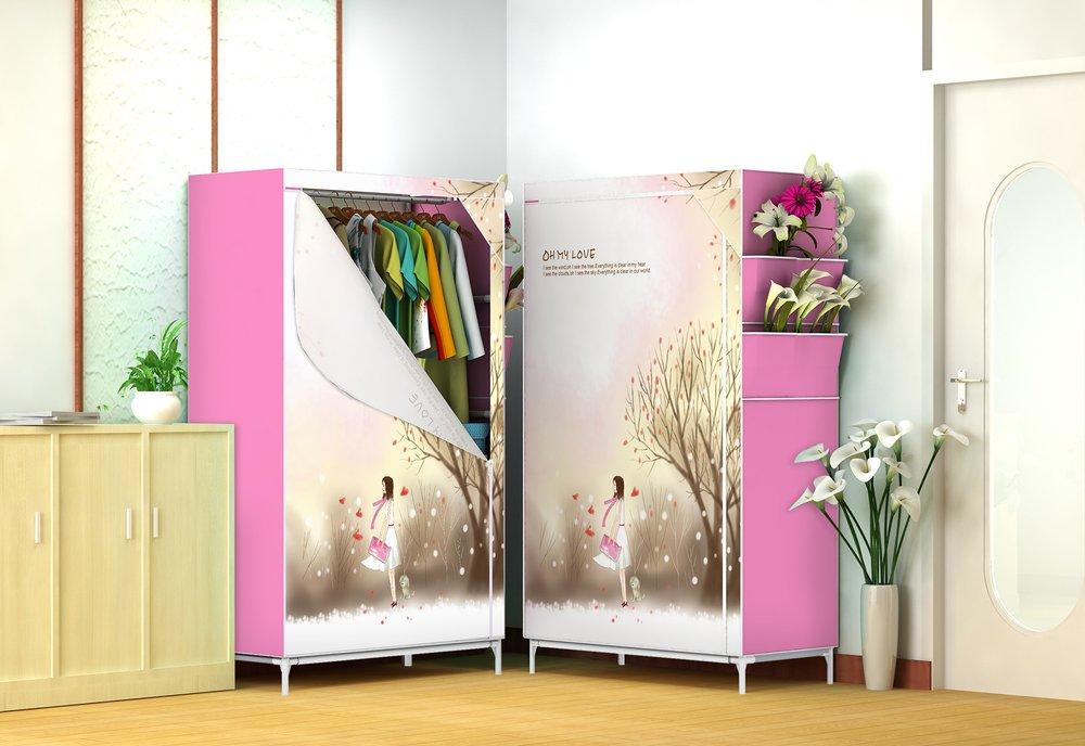 Supplier_R01_Multifunction_Wardrobe_Single_rak_pakaian_rak_b