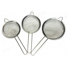 00006906 Набор сит Sieves Stainless Steel из нержавеющей стали, 3 шт