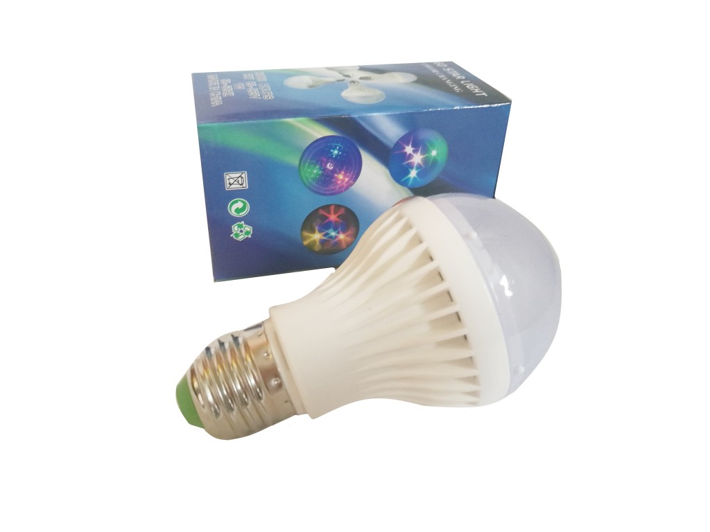Светодиоидная цветная LED-лампа Звезды