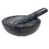 00026798 Гранитная ступка с пестиком, 6,5х11,5 см