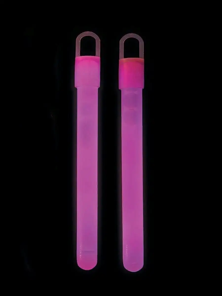Светящиеся кулоны-подвески Glow Sticks, 2 шт