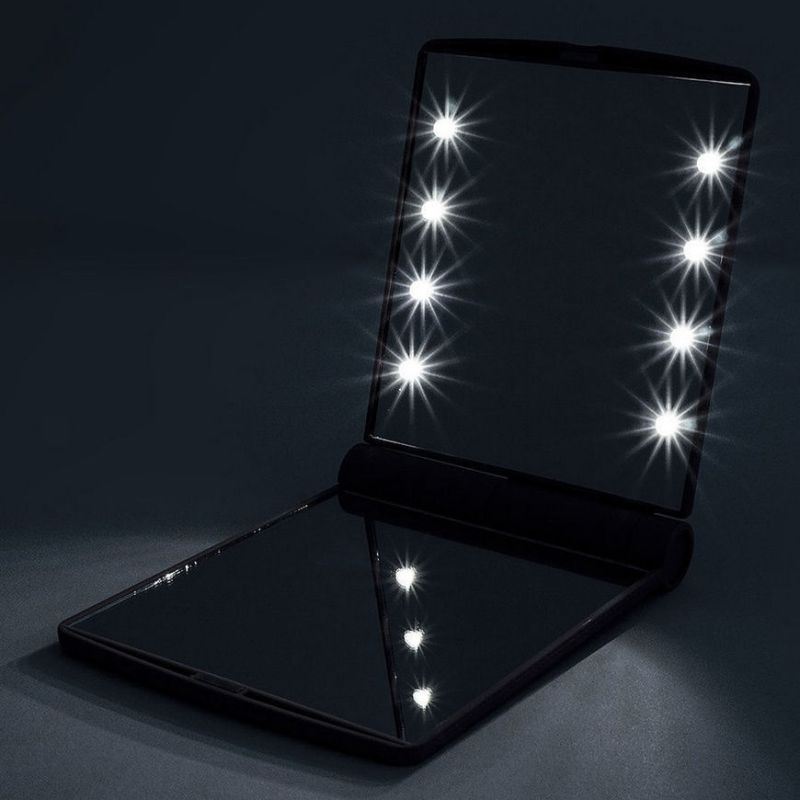 косметическое_карманное_зеркало_с_подсветкой_led_light_mirror_цвет_черный