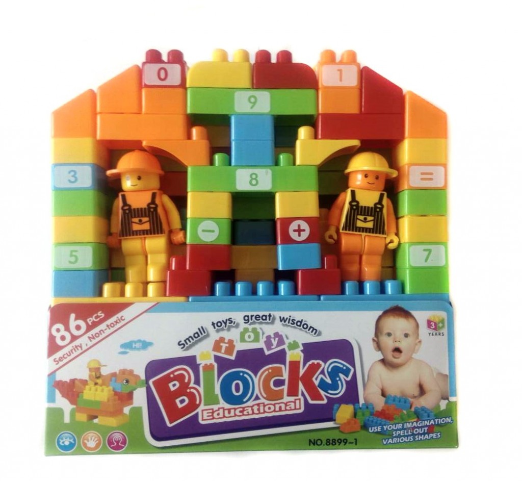 Конструктор BLOCKS, 86 элементов