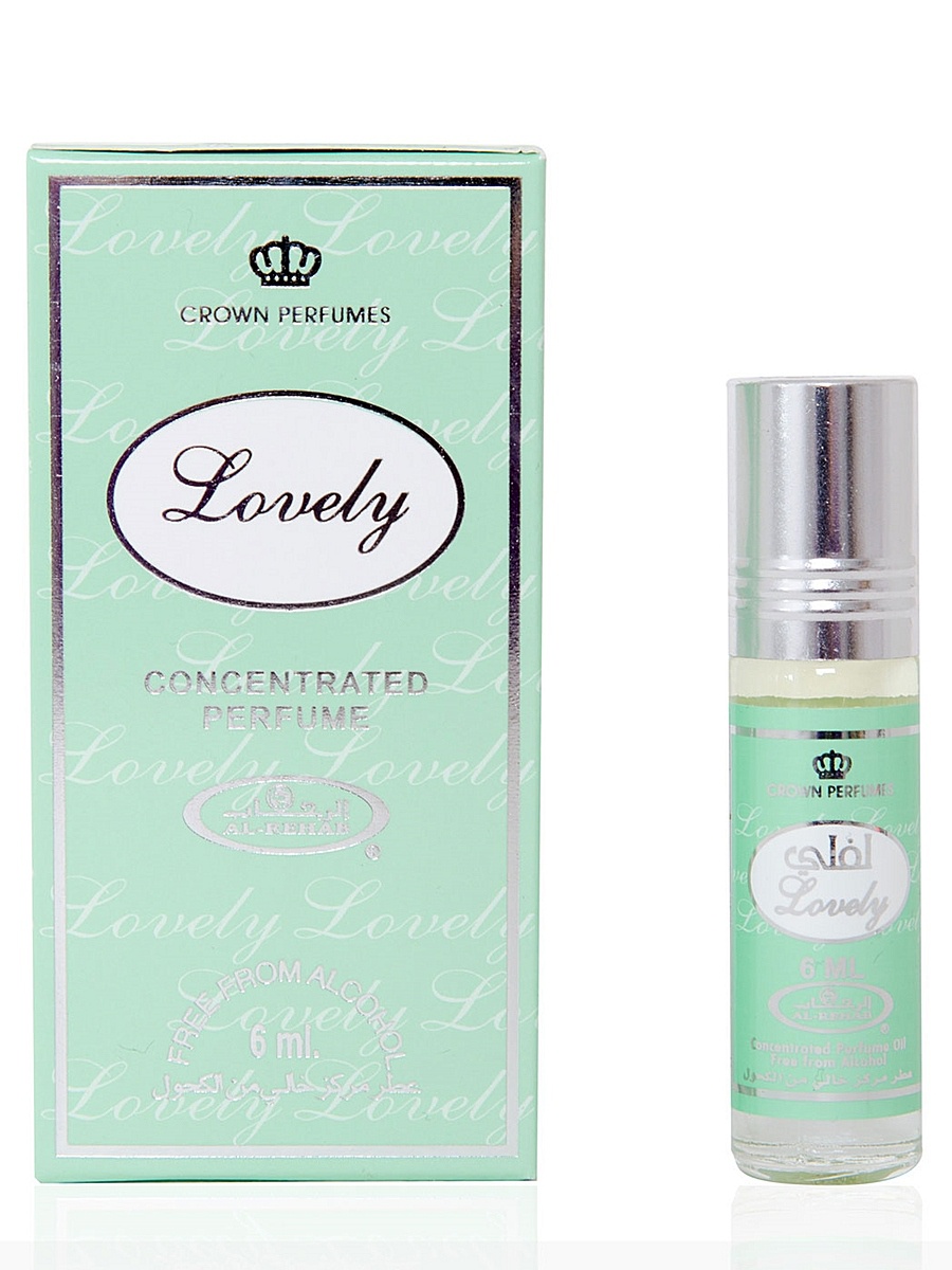 Масляные арабские духи Al-Rehab Concentrated Perfume LOVELY, 6 мл