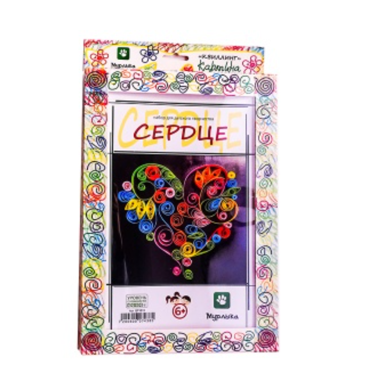 Набор для творчества QUILLING PICTURE Сердце