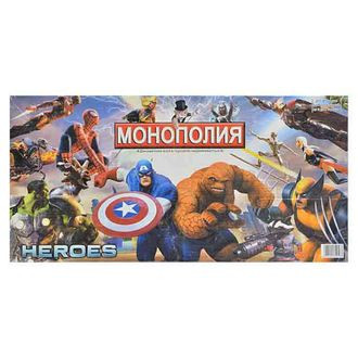 Настольная игра Монополия Heroes арт.2058R Настольная игра Монополия Heroes арт.2058R
