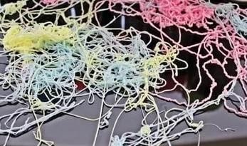 Спрей серпантин Flower World Ribbon