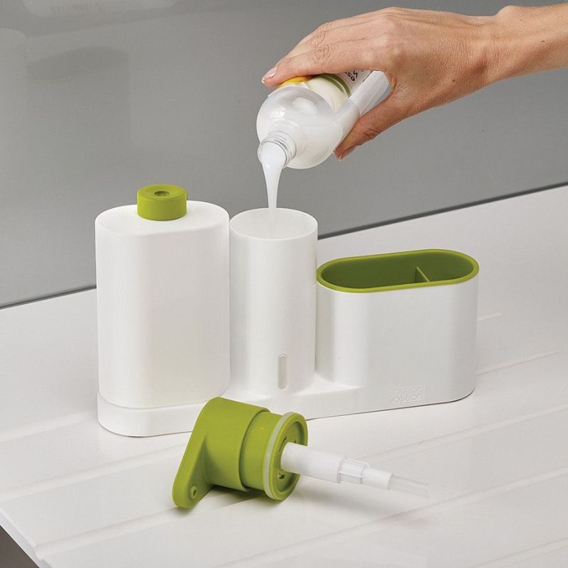 органайзер_для_раковины_sink_tidy_sey_plus_зеленый органайзер_для_раковины_sink_tidy_sey_plus_зеленый