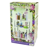 Акриловая 3х-ярусная этажерка Omnip Tent, 32х12х52 см