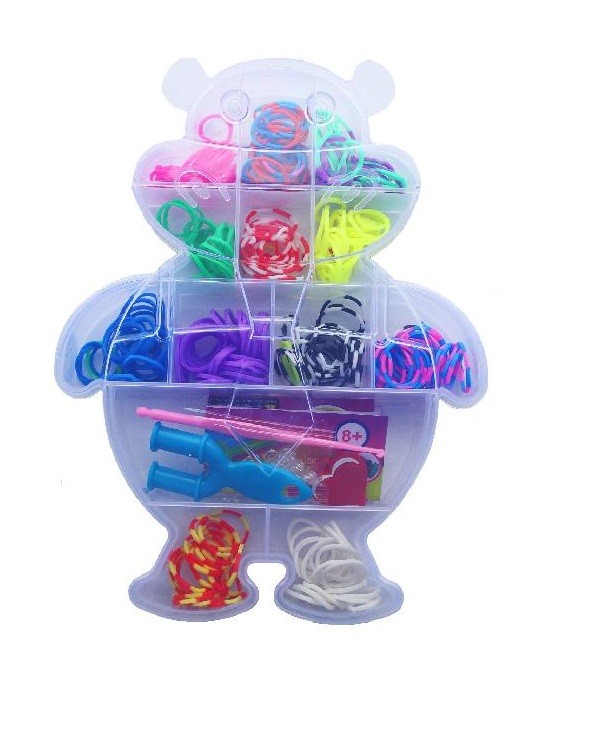 Набор резиночек для плетения Rainbow Loom Бегемот