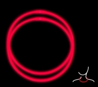 Светящиеся ожерелья Glow Necklaces, 2 шт х 28 см