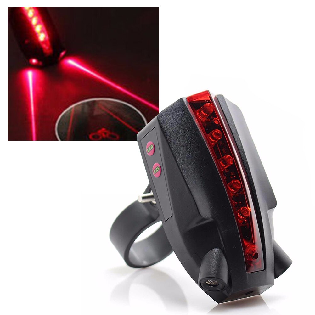 Bicycle-LED-Taillight-Safety-Warning-Light-5-LED-2-Laser-Night-Mountain-Bike-Rear-Light-Tail