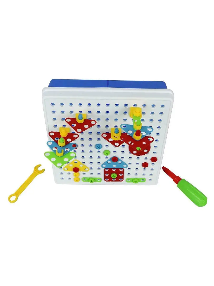 Конструктор-мозаика с отверткой Creative Mosaic, 234 детали