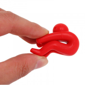 силиконовый_держатель_для_крышки_человечек_красный